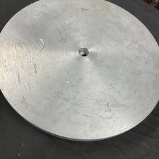 LARGE 14” Disc Sander Plate For CORONET MAJOR WOODWORKING MACHINE ,7/8”x16tpi