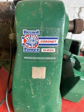 Record Coronet CLO/24 Wood Turning Lathe Working. 42 inch Bed Bars.