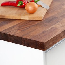 European walnut wood worktop - wood,