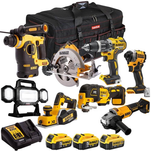 Dewalt 18v piece combo - 8,