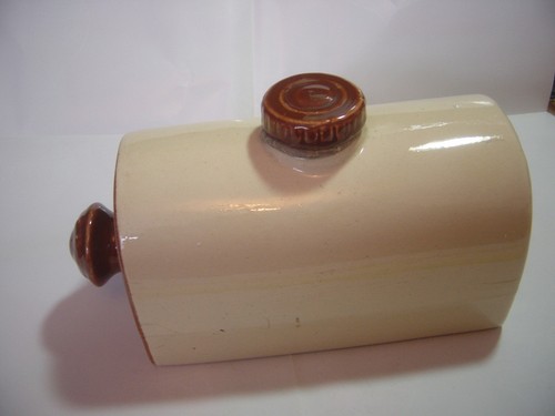 Victorian stoneware hot water - stoneware,