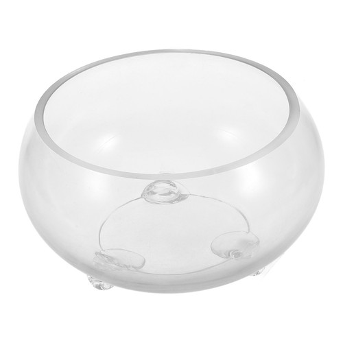 Large glass bowl decorative - bowl,