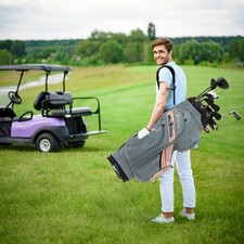 Golf Cart Bag Molded Lock Top
