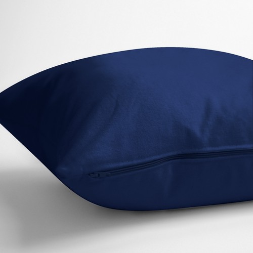 Plain cotton cushion - cushion, covers