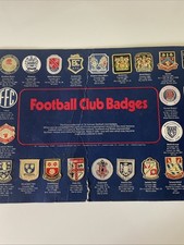 Football Club Badges (1970’s Era)  Esso Collection Complete