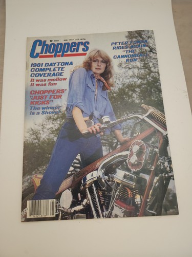 June 1981 choppers magazine - june,
