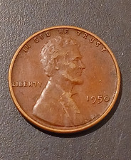 1950 Lincoln Wheat Cent/Penny