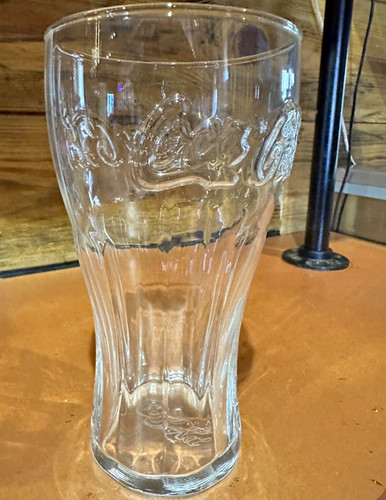Large coca cola pint - large, glass