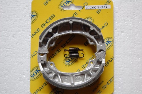 Rear brake shoes springs fit - shoes, +springs