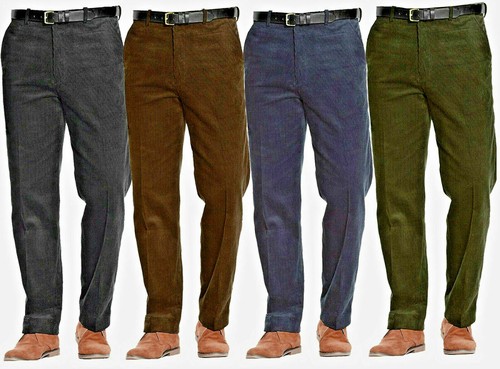 Mens corduroy cord trousers - corduroy,