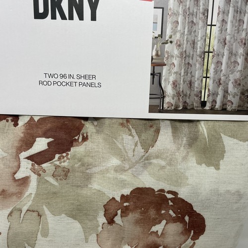 Dkny aquarelle floral - aquarelle, sheer