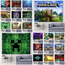 Minecraft Creeper Tapestry