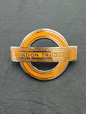 OBSOLETE London Transport LPTB Bus Tube Underground Hat Cap Uniform Enamel Badge