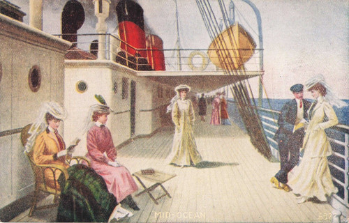 Life aboard steamer - a, mid