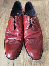 Gucinari Leather Derby Brogues Mens Shoes Size 7 EU 41