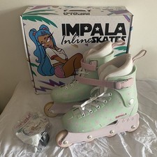 Impala Inline Lightspeed Skates Rare Mint Flower Power Boxed EUR 38 / UK 4