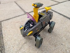 Vintage STARCOM Shadow Raider Vehicle  Coleco 1986 + Captain Figure. All Working