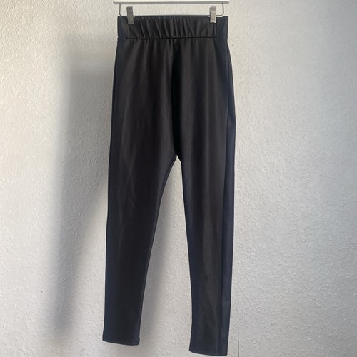Zara leggings black metalic - zara,