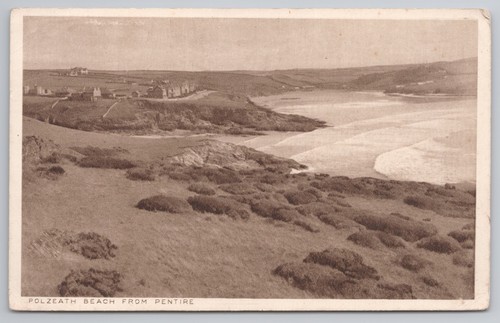 Polzeath beach from - beach, pentire