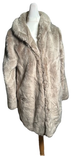 Wallis taupe brown faux - faux, fur