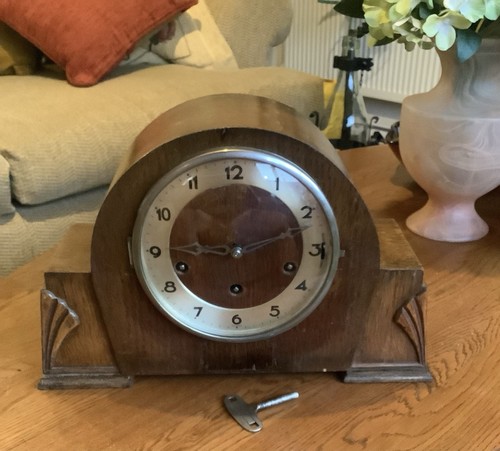 Gufa mantle clock with - clock,