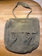 Vintage Military Army Canvas Satchel Shoulder Bag 1964