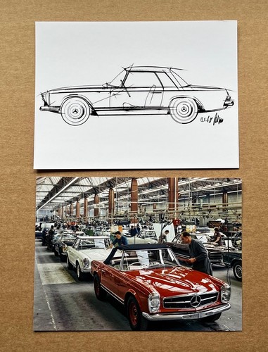 Mercedes benz 230 pagoda - mercedes-benz, sl