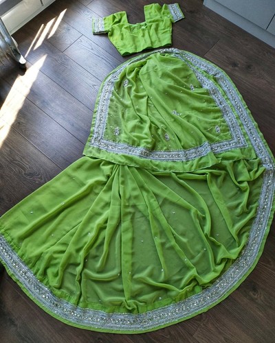 Indian saree with - with, made
