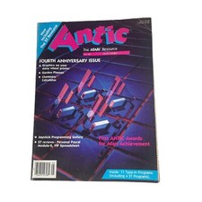 Antic Atari Magazine Fourth Anniversary Issue May 1986 Volume 5 Number 1