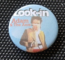 Adam & The Ants Look-In Button