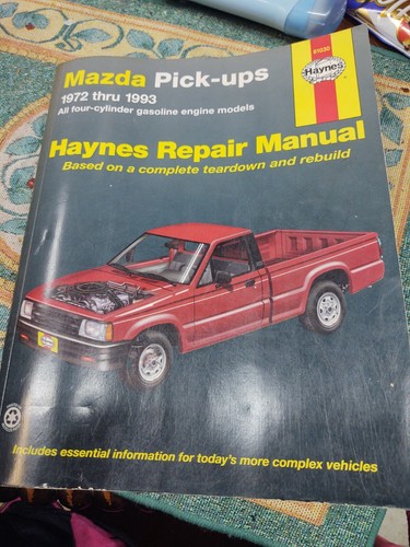 Haynes repair manual for mazda - haynes,