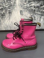 Dr Martens 1460W patent pink