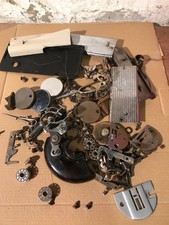 Vintage Singer Sewing Machine Parts Plates Feet Screws  Job Lot Bundle