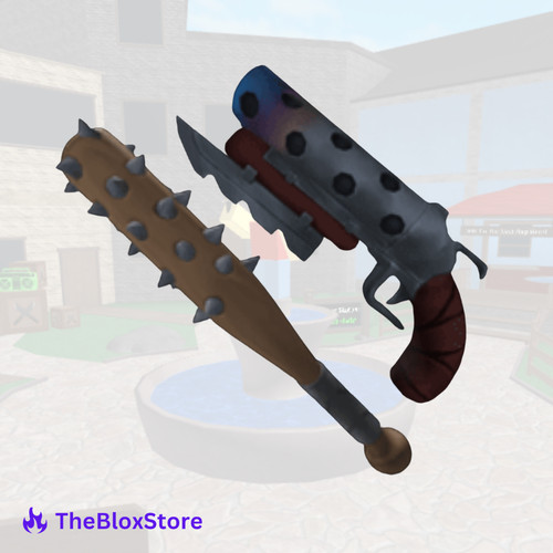 Mm2 bat makeshift set - bat,