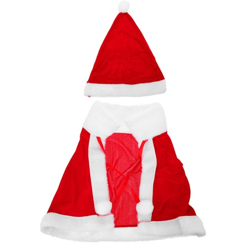 Children christmas costume red - children,