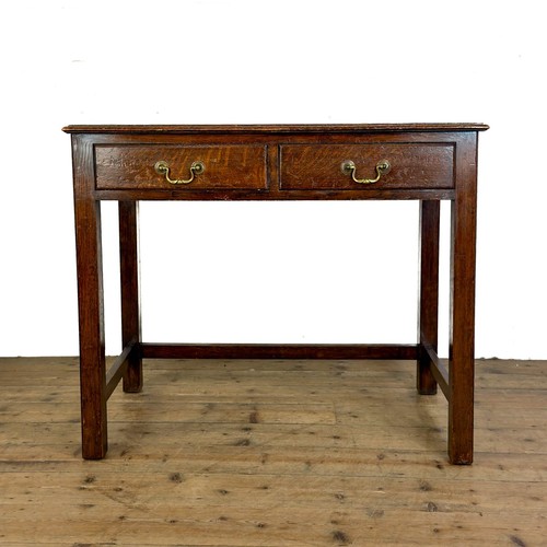 Antique oak writing - antique,