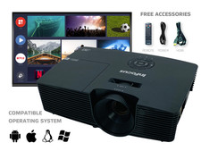 3LCD Projector 17,000:1 High