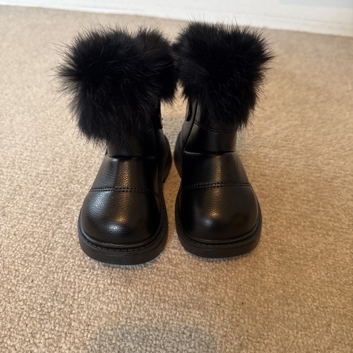 Girls black ankle boots - girls,
