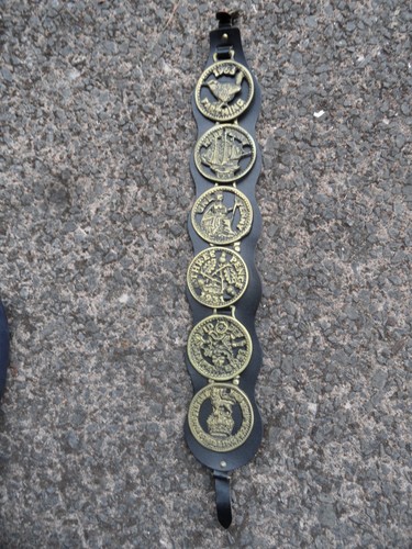 Rare horse brass - on, leather