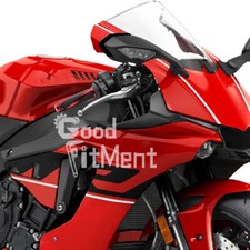 2x 7/8" Red Motorcycle