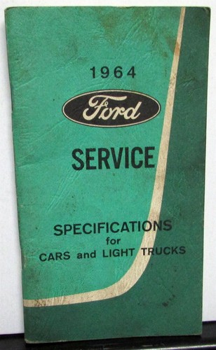 1964 ford service - 1964,