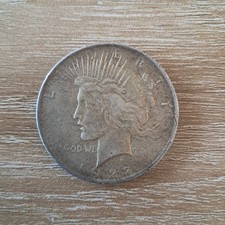 1922 peace silver dollar - peace,
