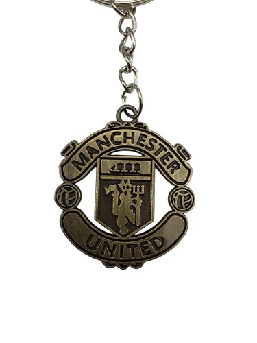 Man utd keyring - keyring, zinc