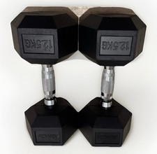 5kg hex dumbbells pair - 2,
