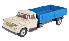 Vintage Corgi 483 Dodge Kew Fargo Tipper Truck Diecast Model Blue White Color.