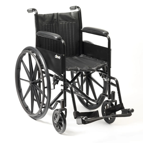 Silver sport wheelchair - silver,