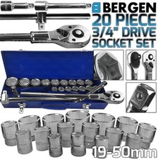 US PRO 3/4" Drive Socket Set