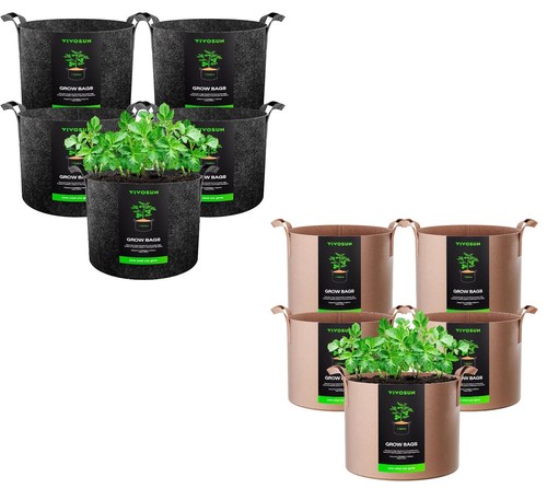 Vivosun 5pack plant - plant, bags