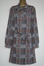 PAPAYA CHECK DOGTOOTH LONG