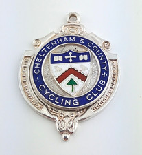 VTG NAMED SILVER & ENAMEL